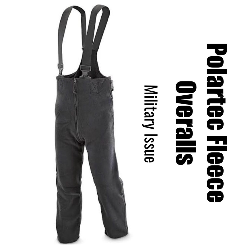 NEW Polartec Fleece Overalls